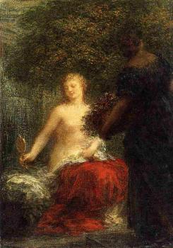 亨利 方丹 拉圖爾 Woman at Her Toilette 亨利 方丹 拉圖爾 Woman at Her Toilette